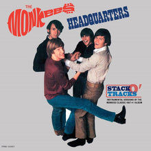 the album cover for The Monkees - Headquarters: Stack O' Tracks [Clear Vinyl] (Egv) [Limited Edition]