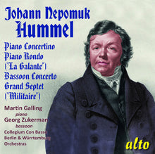 Martin Galling - Johann Nepomuk Hummel 1778-1837 'collection' [CD]