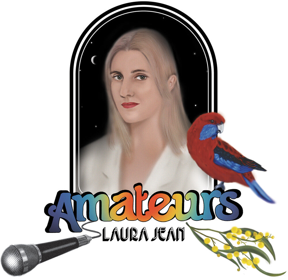 the album cover for Laura Jean - Amateurs [White LP]