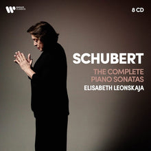 the album cover for Elisabeth Leonskaja - Schubert: The Complete Piano Sonatas, Wanderer Fantasy