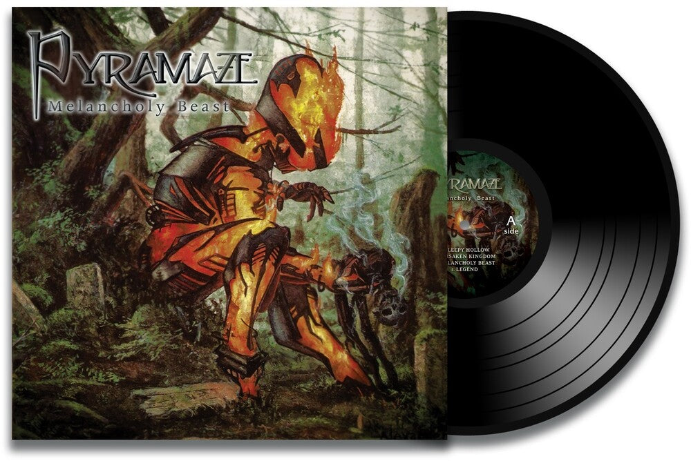the album cover for Pyramaze - Melancholy Beast