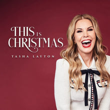 the album cover for Tasha Layton - This Is Christmas