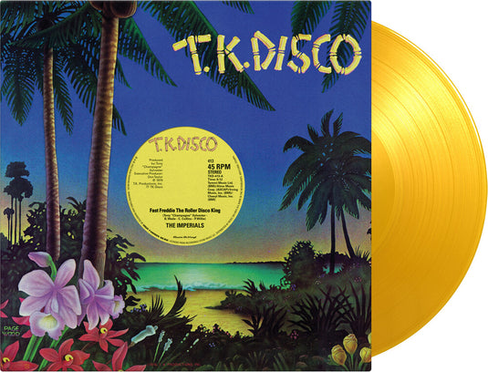 the album cover for The Imperials - Fast Freddie The Roller Disco King (IEX)