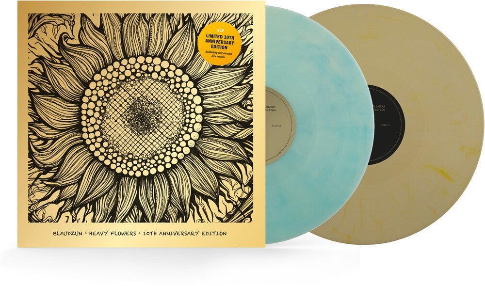 the album cover for Blaudzun - Heavy Flowers (10th Anniversary Expanded Edition) (IEX)
