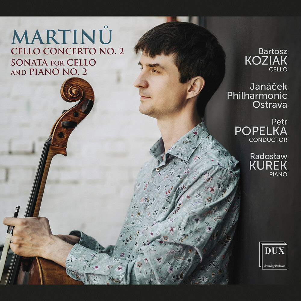 Martinu / Janacek Philharmonic Ostrava - Martinu Cello Concerto No. 2 Sonata For Cello [CD]