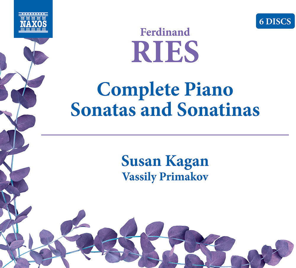 Ries / Kagan, Susan / Primakov, Vassily - Complete Piano Sonatas & Sonatinas [CD]