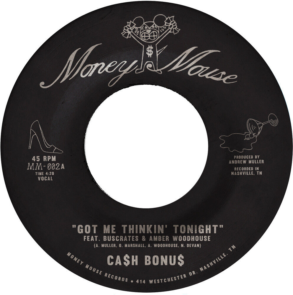 the album cover for Ca$H Bonus - Got Me Thinkin' Tonight / Joy & Pain