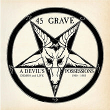 45 Grave - Devil's Possessions - Demos & Live 1980-1983 (Gol) [LP] Vinyl Record