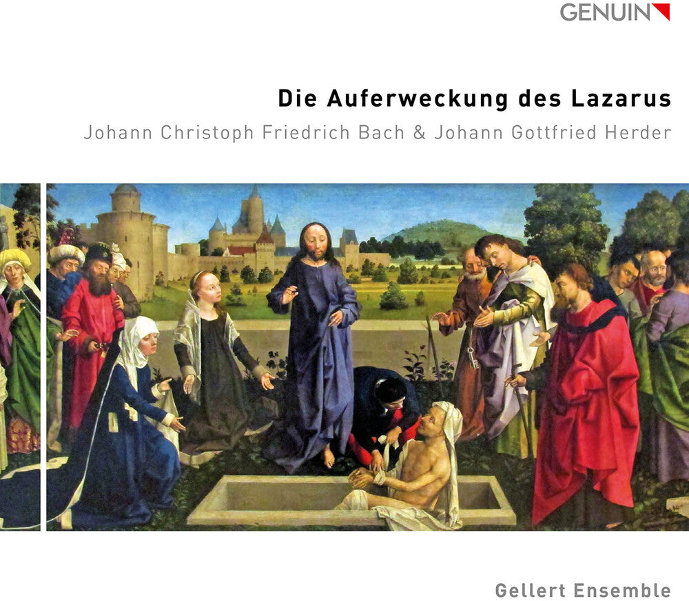 J Bach .C. / Gellert Ensemble - Die Auferweckung Des Lazarus Music CD