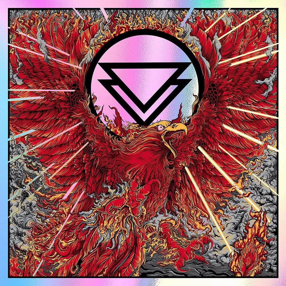 the album cover for The Ghost Inside - Rise From The Ashes: Live At The Shrine [Colored Vinyl]