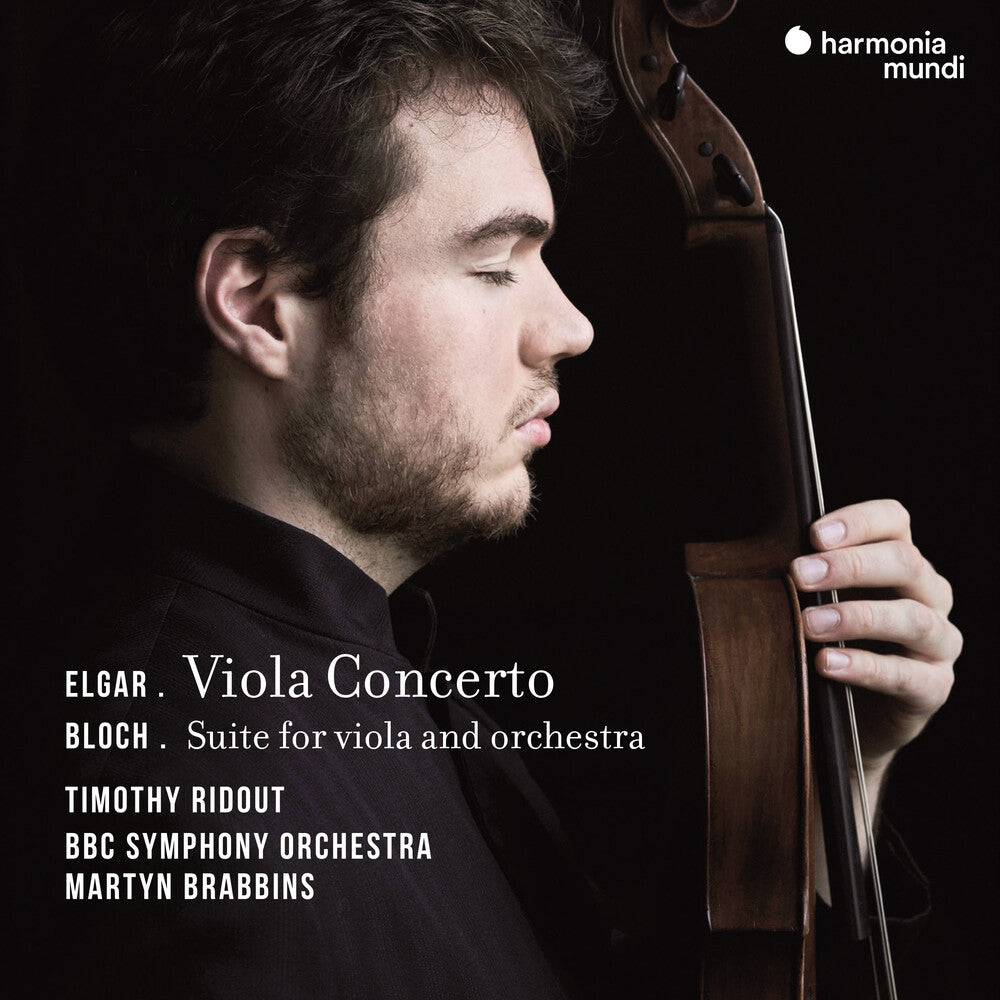 the album cover for Timothy Ridout - Elgar: Viola Concerto: Bloch: Suite For Viola