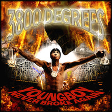 the album cover for Youngboy Never Broke Again - 3800 Degrees (Mod)