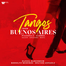the album cover for Daniel Baremboim  & Friends - Tangos From Buenos Aires (Port)