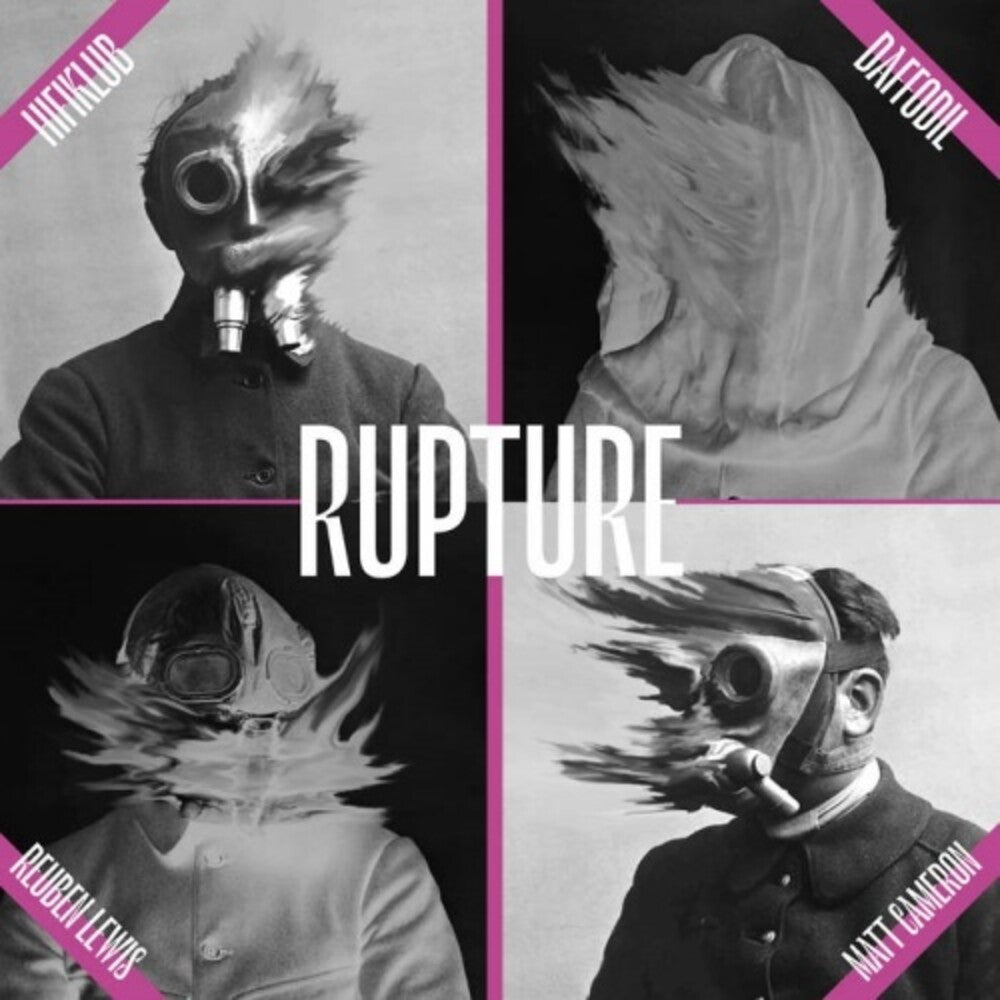 the album cover for Hifiklub / Matt Cameron - Rupture [Colored Vinyl] (Pnk)