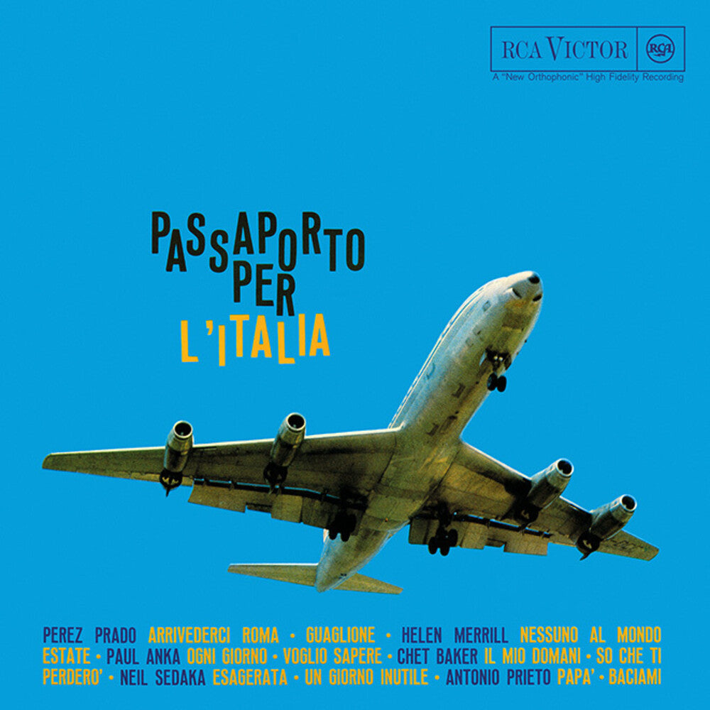 the album cover for Passaporto Per L'italia / Various - Passaporto Per L'italia (Various Artists)