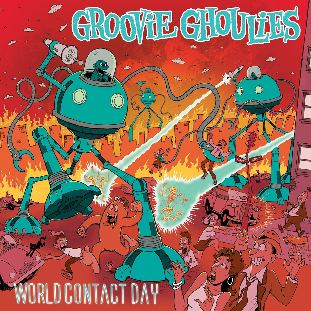 Groovie Ghoulies - World Contact Day [LP] Vinyl Record