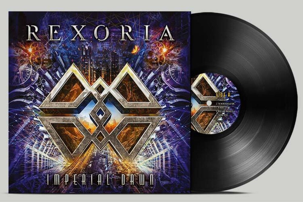 the album cover for REXORIA - Imperial Dawn