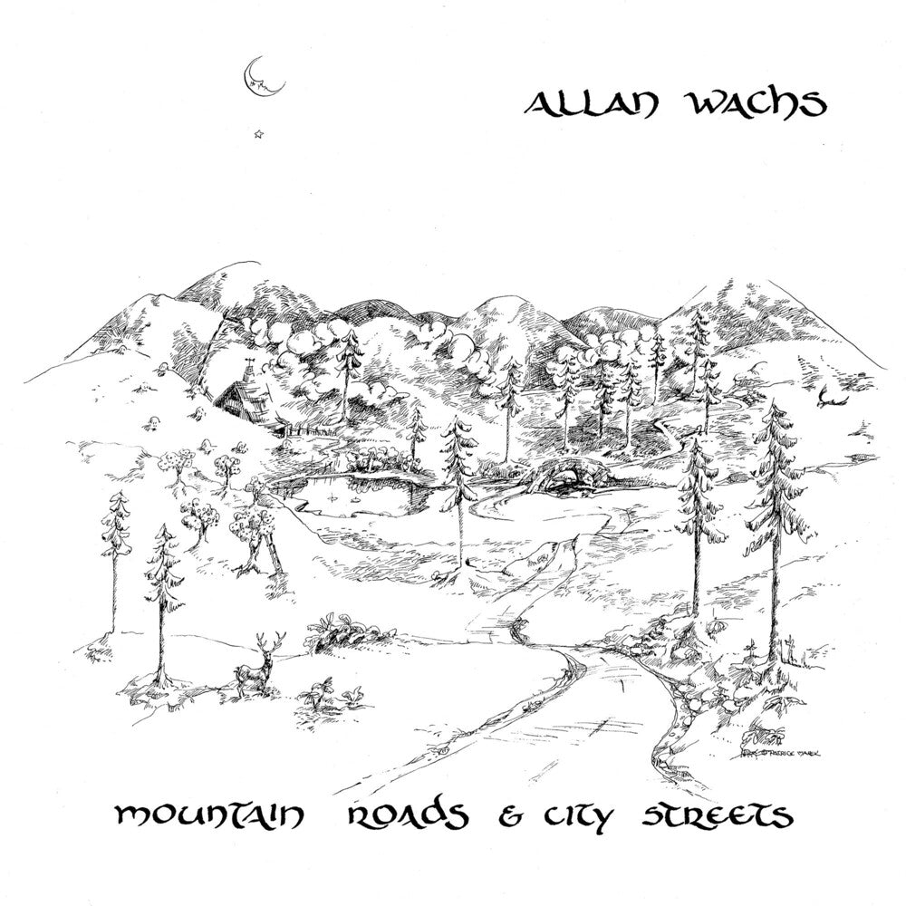 the album cover for Allan Wachs - Mountain Roads & City Streets - Clear [Colored Vinyl]