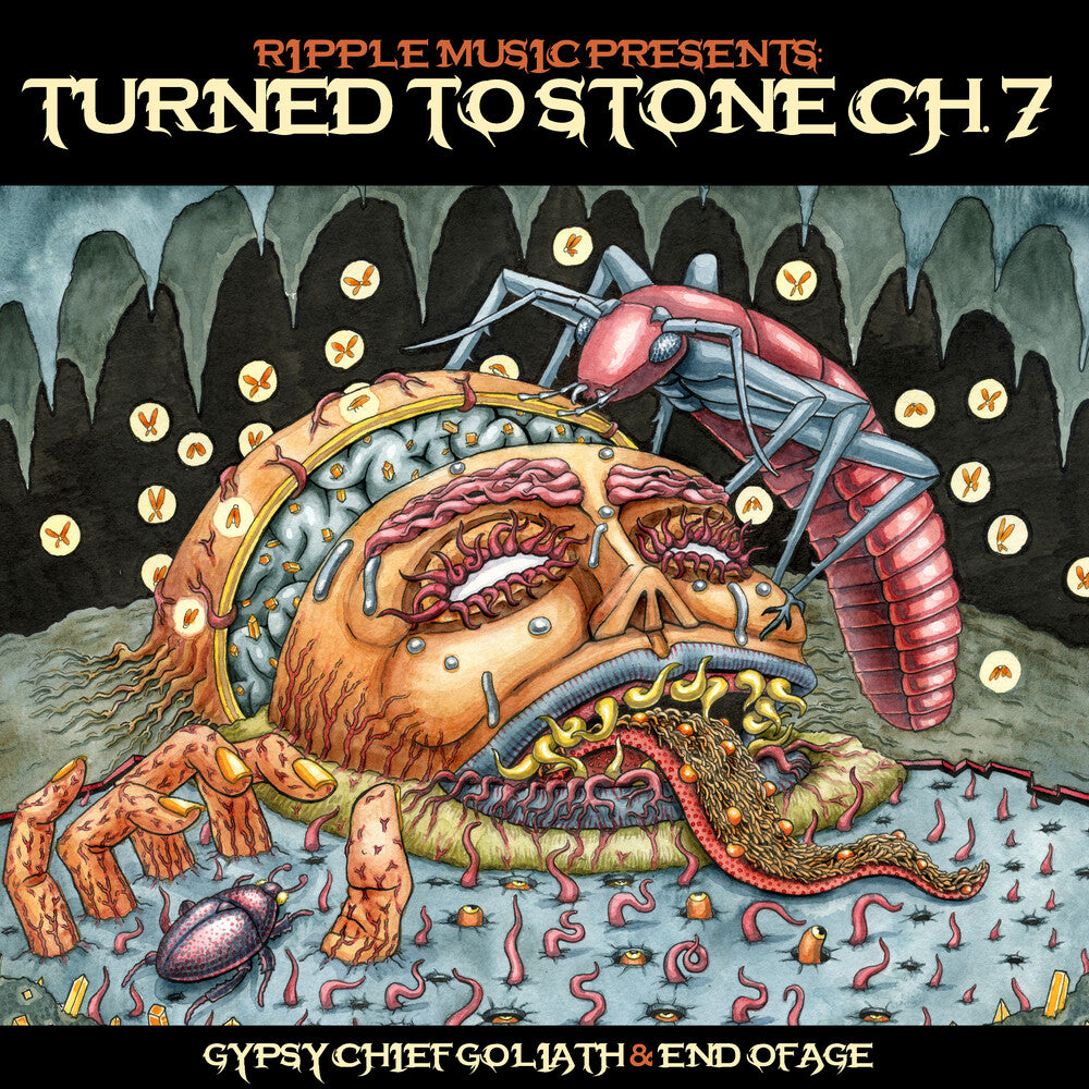 the album cover for Gypsy Chief Goliath & End of Age - Turned To Stone: Chapter 7