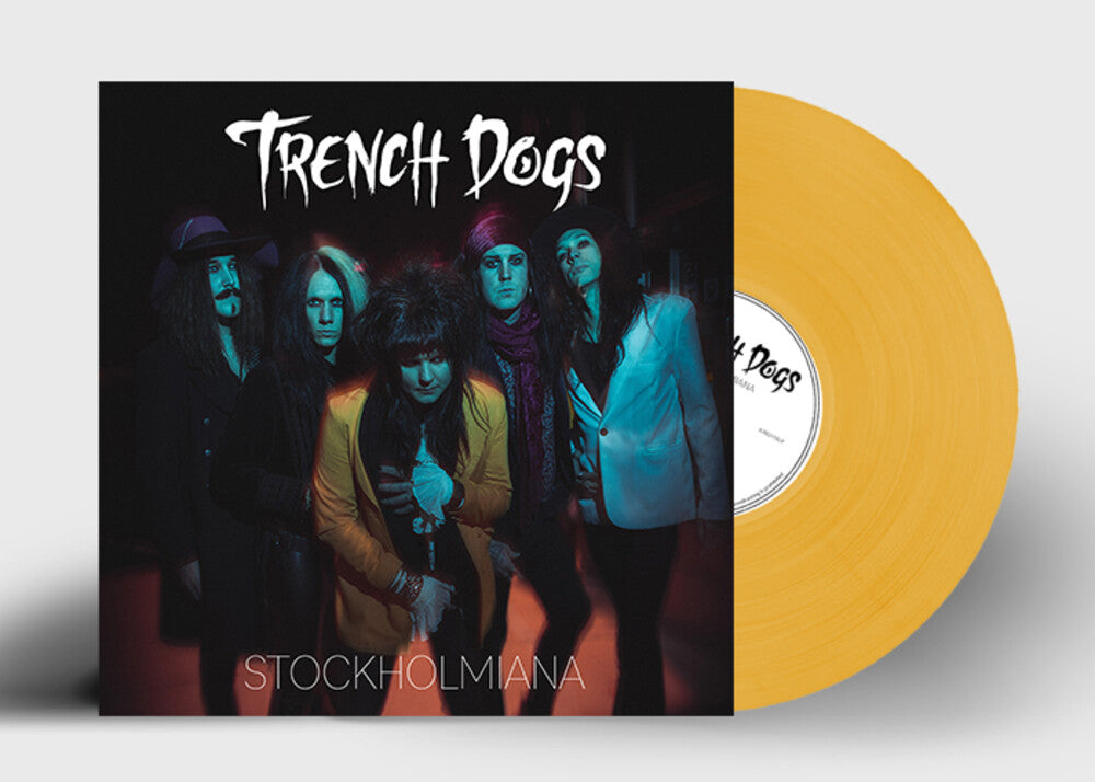 the album cover for Trench Dogs - Stockholmiana - Yellow