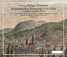 the album cover for Telemann / Sabine Goetz / Fink - V2: Complete Cantatas