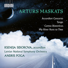 the album cover for Arturs Maskats / Sidorova - Accordion Concerto
