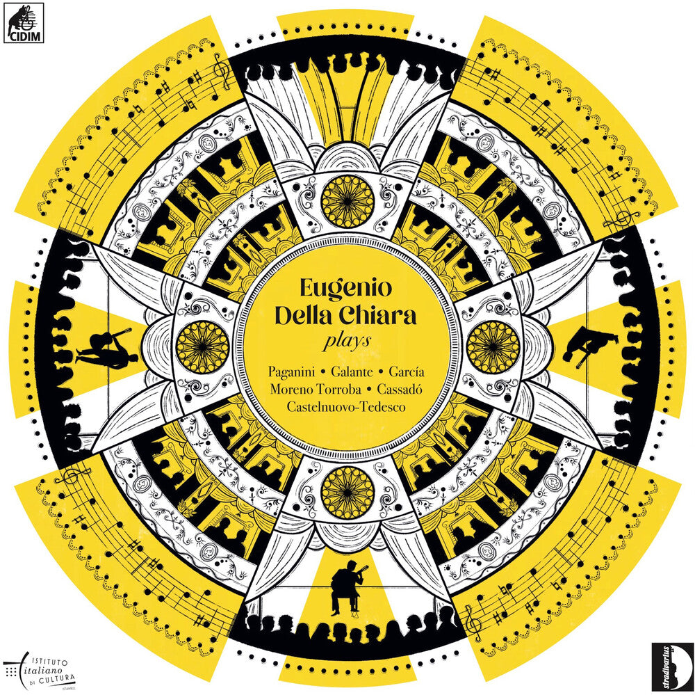 the album cover for Cassado / Galante - Eugenio Della Chiara Plays