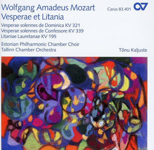 W.A. Mozart - Vesperae Solennes de Dominica Music CD
