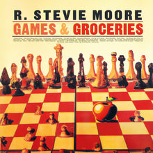 the album cover for R Moore  Stevie - Games & Groceries - 2023 Remaster [Digipak]