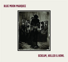 the album cover for Blue Moon Marquee - Scream Holler & Howl - Red [Colored Vinyl] (Red)