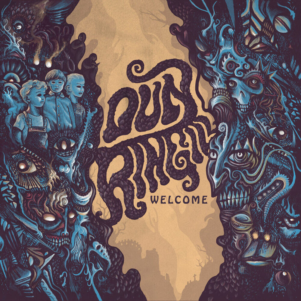 the album cover for Dun Ringill - Welcome [Orange Colored Vinyl]