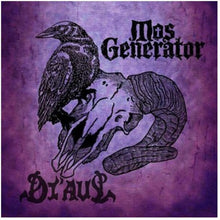 the album cover for Mos Generator / Diaul - Split [Colored Vinyl]