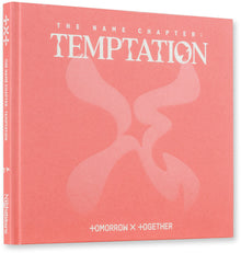 the album cover for TOMORROW X TOGETHER - The Name Chapter: TEMPTATION [Nightmare]