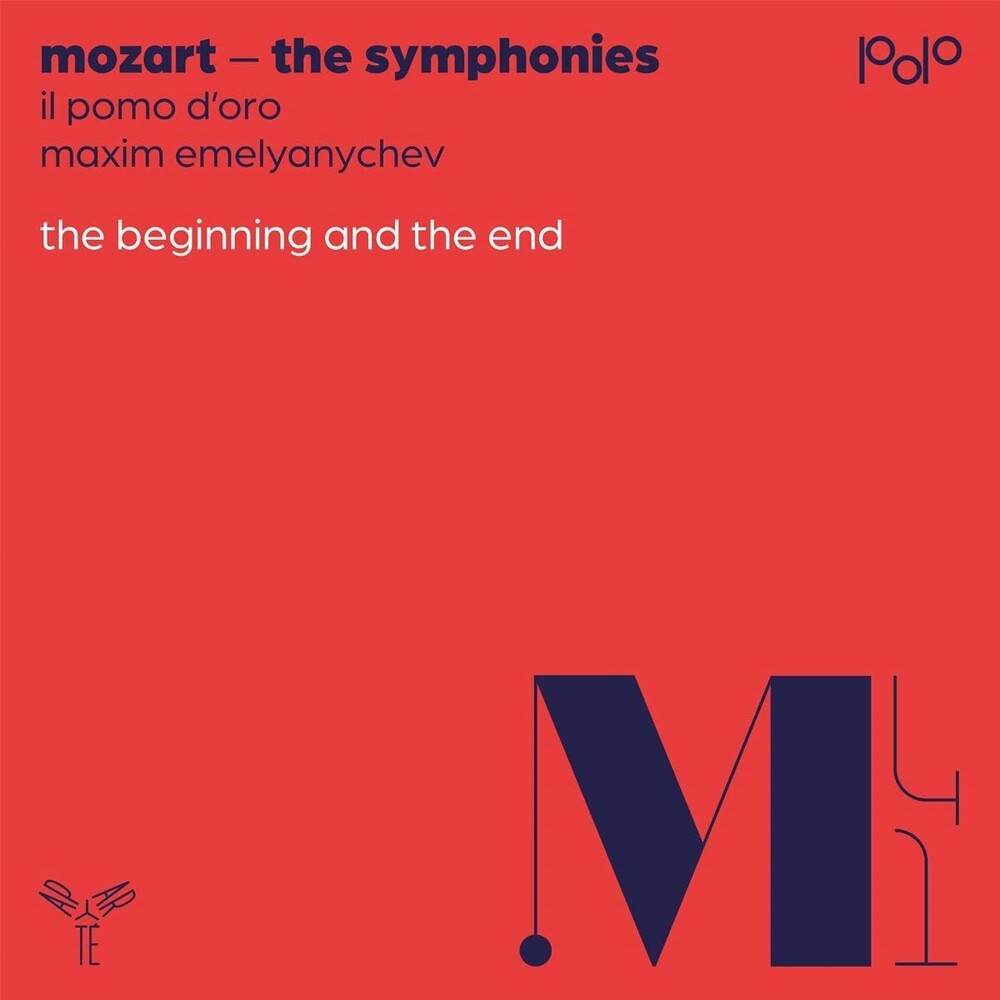 the album cover for Il Pomo d'Oro - Mozart: The Beginning & The End