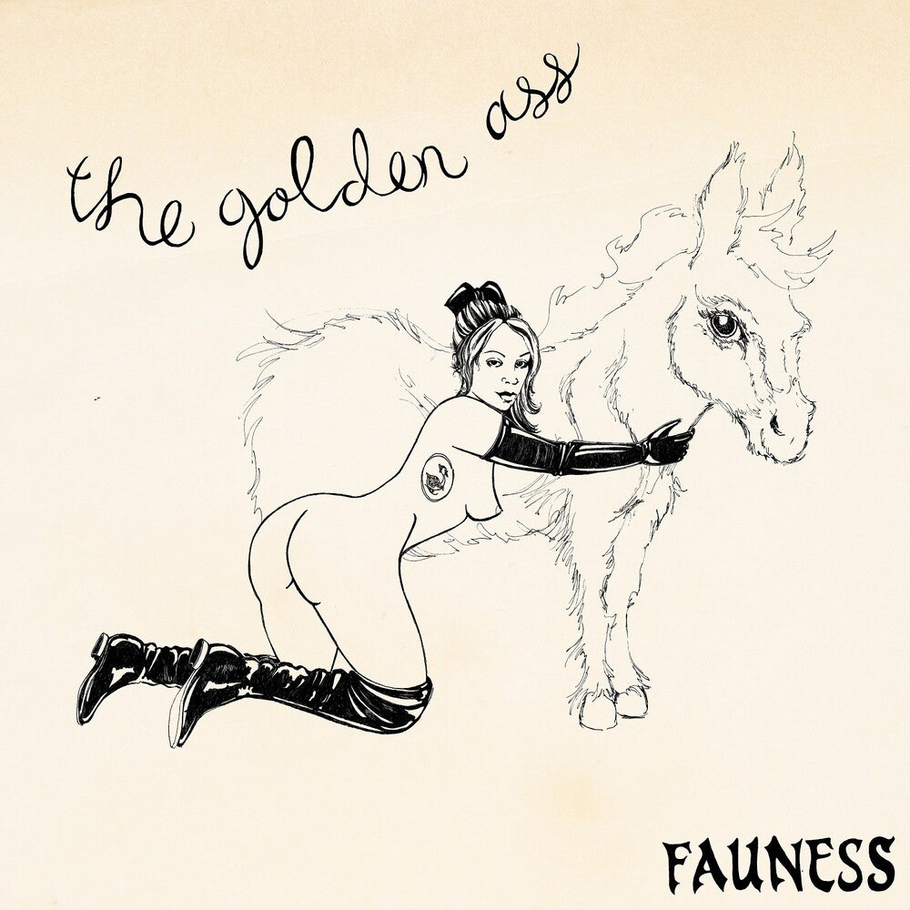 the album cover for Fauness - Golden Ass - Gold [Colored Vinyl] (Gol)