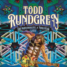 the album cover for Todd Rundgren - The Individualist Live