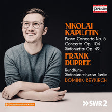 the album cover for Kapustin / Dupree / Brendle - Piano Concerto No. 5