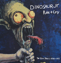 the album cover for Dinosaur Jr. - Puke + Cry: The Sire Years 1990-1997 (Box)