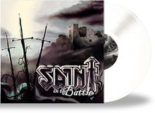 the album cover for Saint - In The Battle [Colored Vinyl] (Wht)