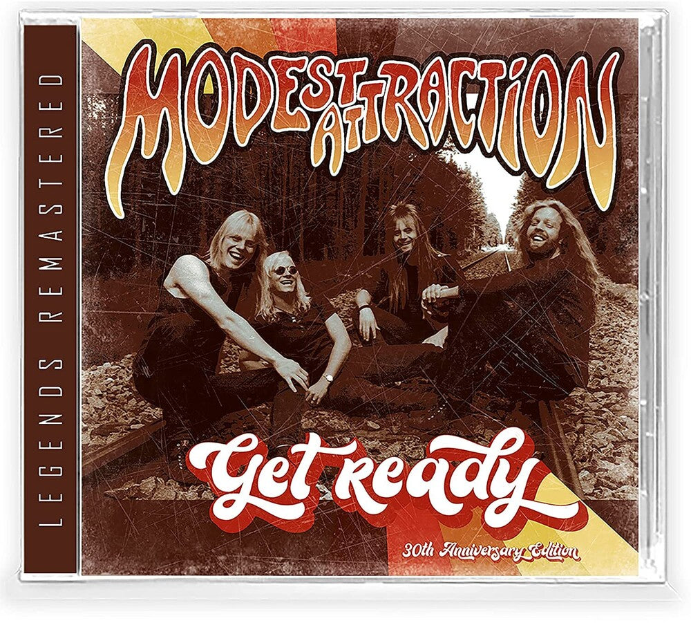 the album cover for Modest Attraction - Get Ready (Uk)