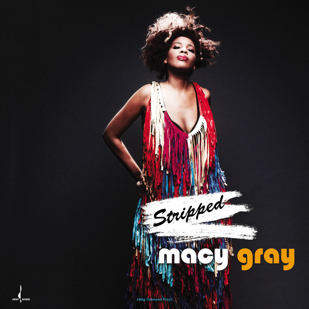 the album cover for Macy Gray - Stripped - 180gm White Vinyl