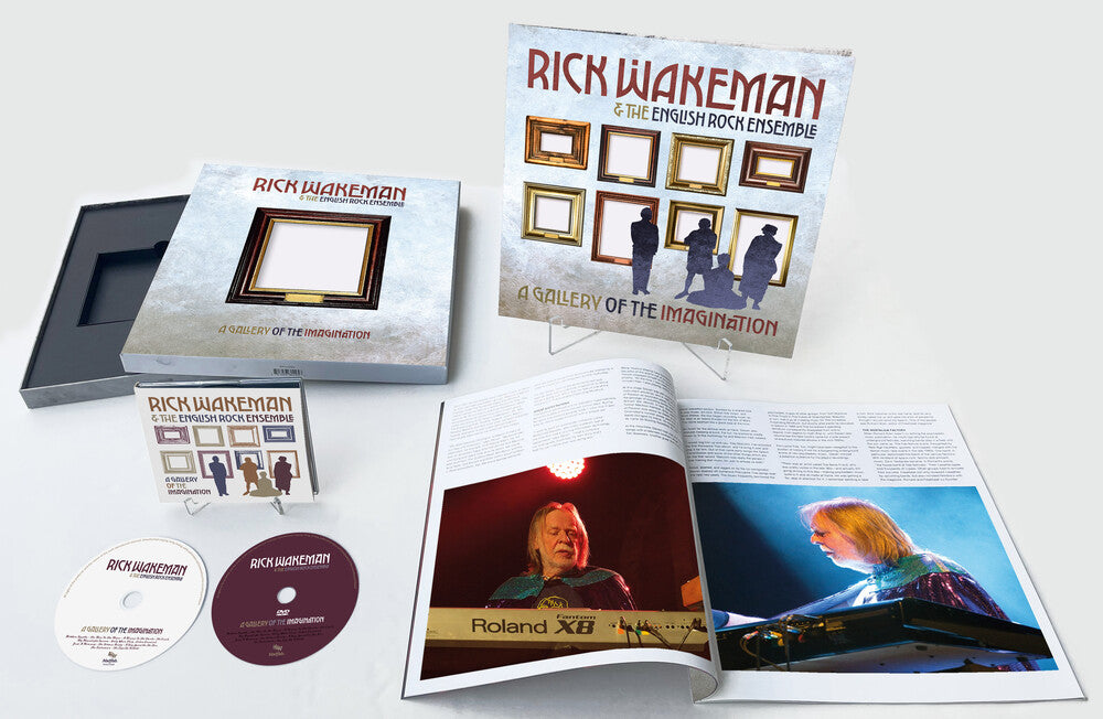 the album cover for Rick Wakeman - A Gallery Of The Imagination [Import Limited Edition Super Deluxe Box Set]