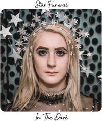 the album cover for Star Funeral - In The Dark - Silver [Colored Vinyl] (Slv)