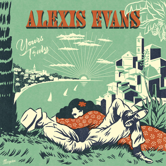 the album cover for Evans, Alexis - Yours Truly