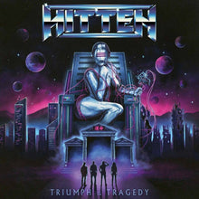 the album cover for Hitten - Triumph & Tragedy - Splatter (Spla)
