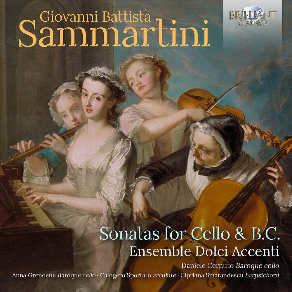 Sammartini / Cernuto / Grendene - Sonatas For Cello & B.C. [CD]