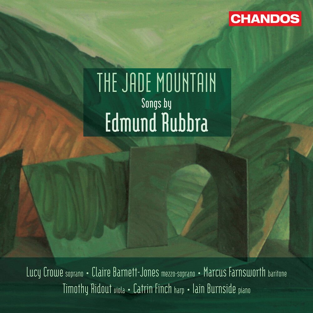 the album cover for Rubbra / Crowe / Farnsworth - Jade Mountain