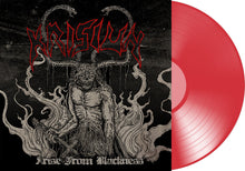 the album cover for Krisiun - Arise From Blackness - Red [Clear Vinyl] [Limited Edition] (Red)
