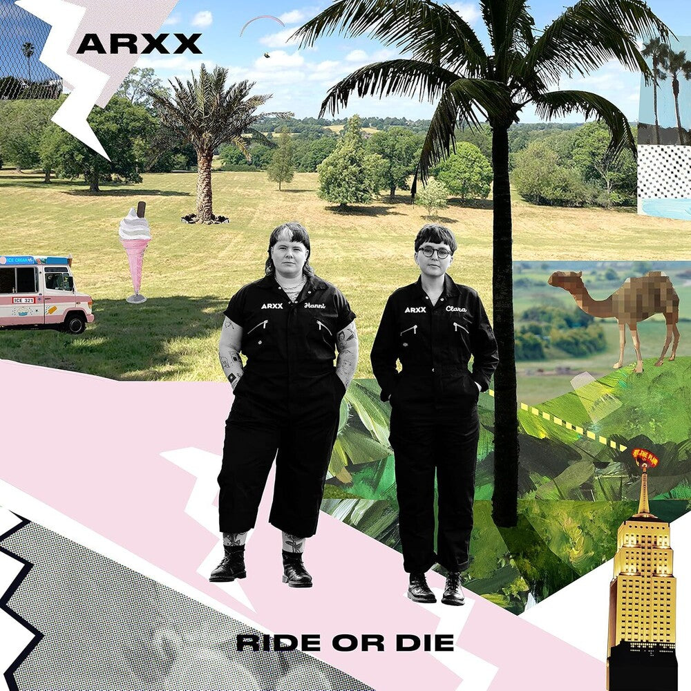 the album cover for ARXX - Ride Or Die - Clear Vinyl