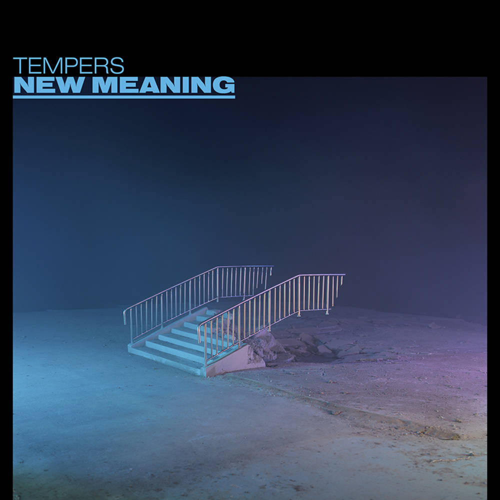 the album cover for Tempers - New Meaning [Clear LP]